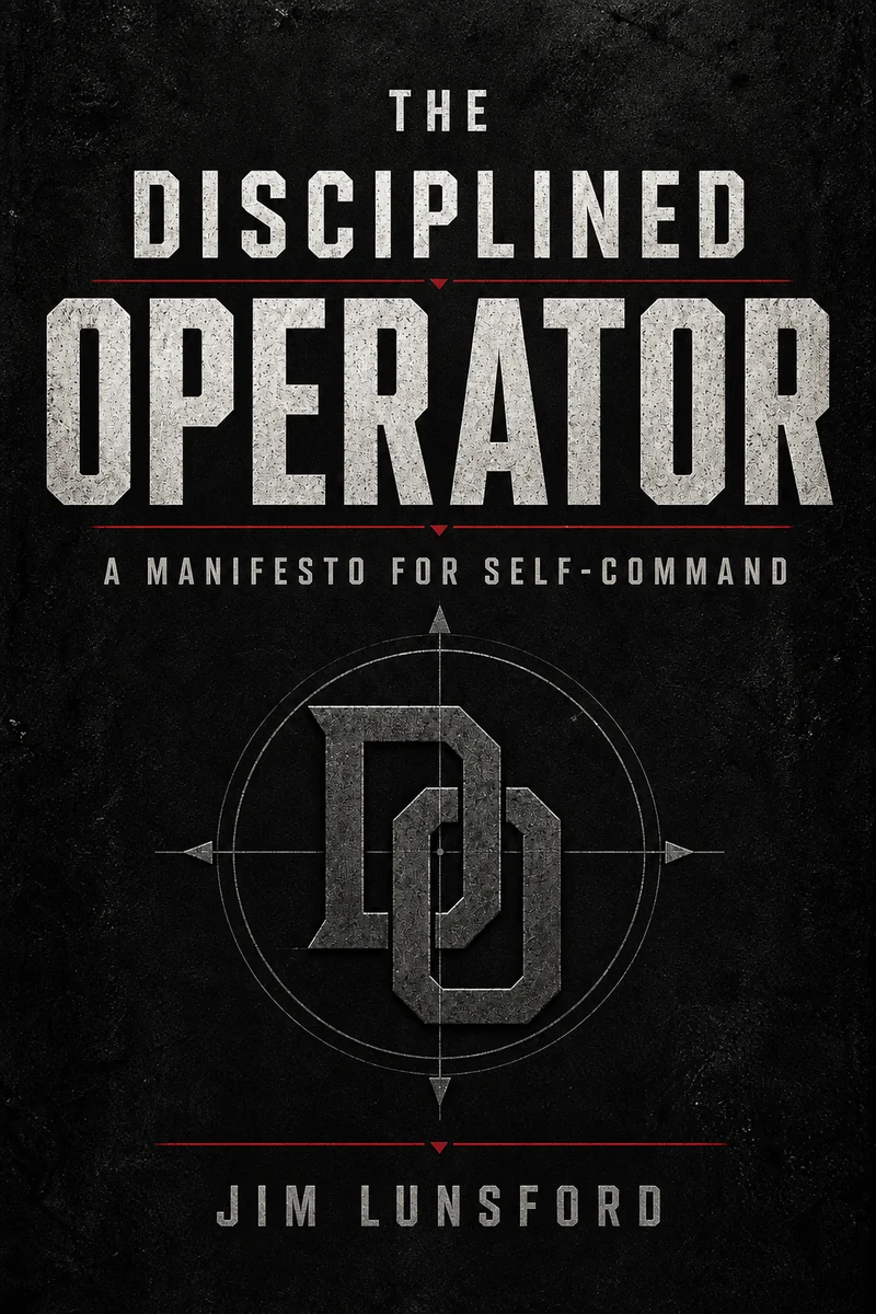 The Disciplined Operator: A Manifesto for Self-Command book cover by Jim Lunsford